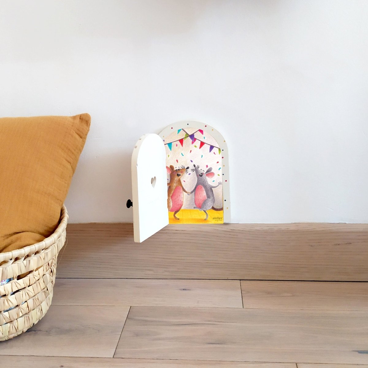 Illustration Petite Porte Magique / Fairy Door / Fête - Atelier Vingt Huit