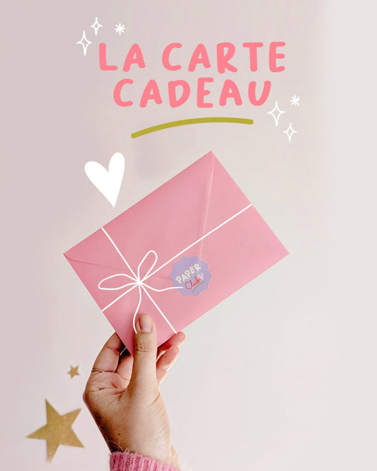 La Carte Cadeau - Atelier Vingt Huit