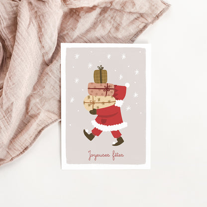 Carte Lutin de Noël