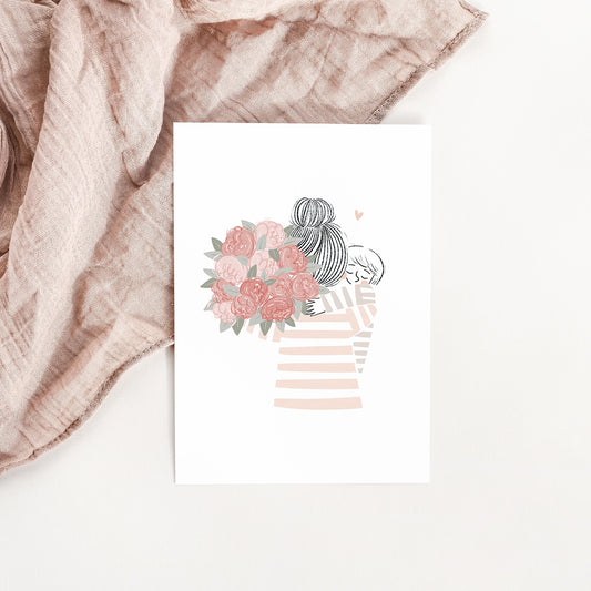 Carte Bonne fête maman