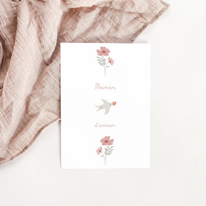 Carte Maman d'amour