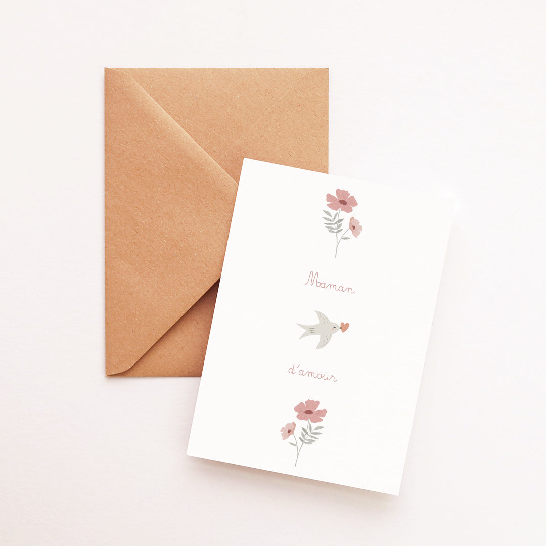 Carte Maman d'amour