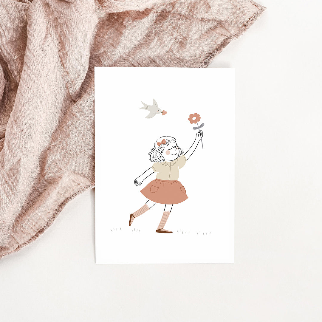 Carte Bonne fête fille