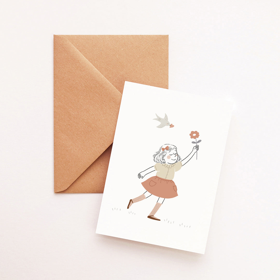 Carte Bonne fête fille