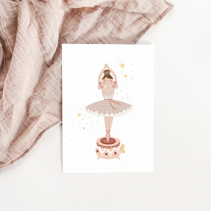 Carte Danseuse étoile
