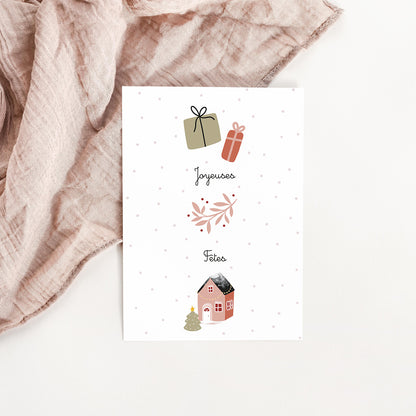 Carte Joyeuses fêtes