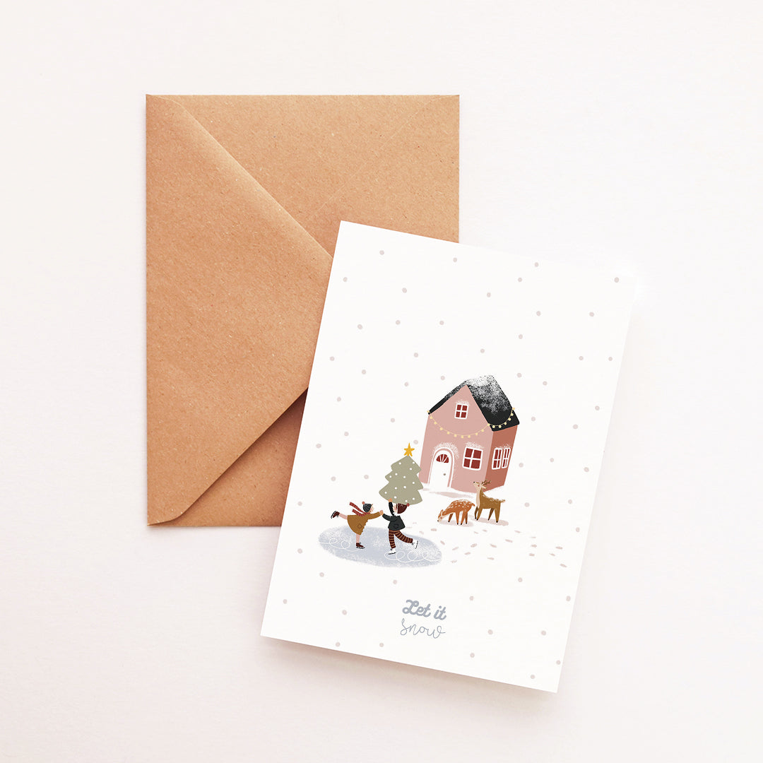 Carte Let it snow