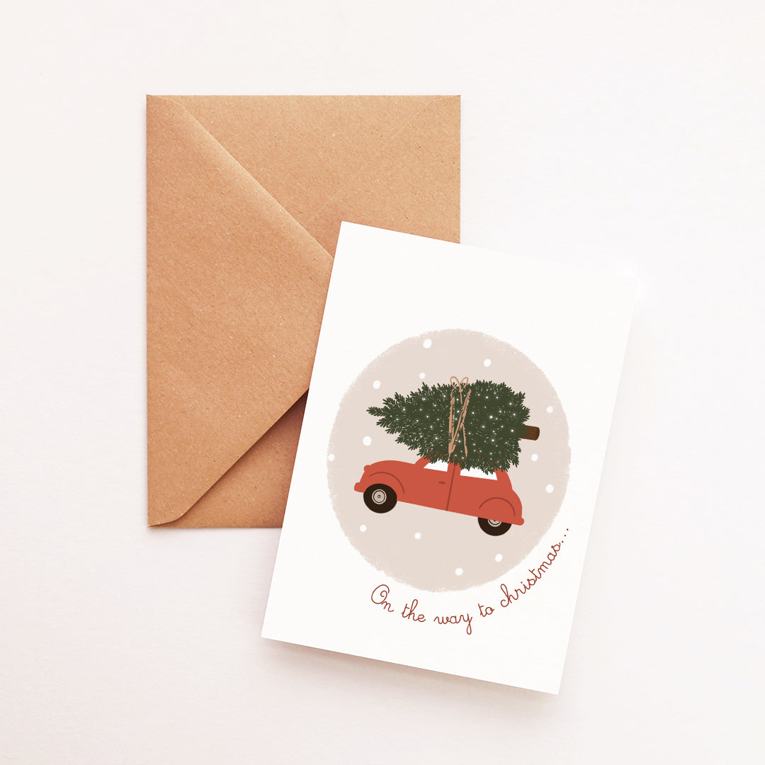 Carte On the way to Christmas