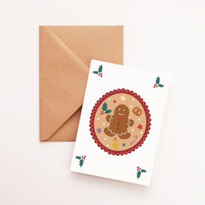 Carte Biscuit de Noël
