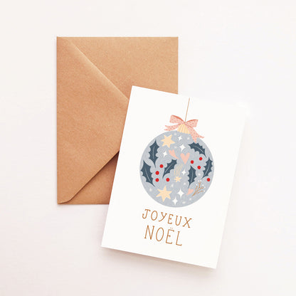 Carte Ma décoration Joyeux Noël