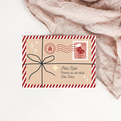 Carte Lettre au Père Noël