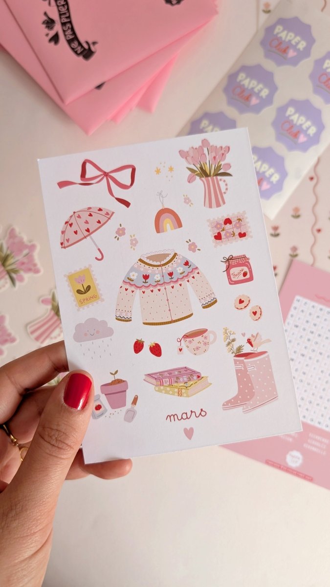 Paper Club : Mars - Atelier Vingt Huit