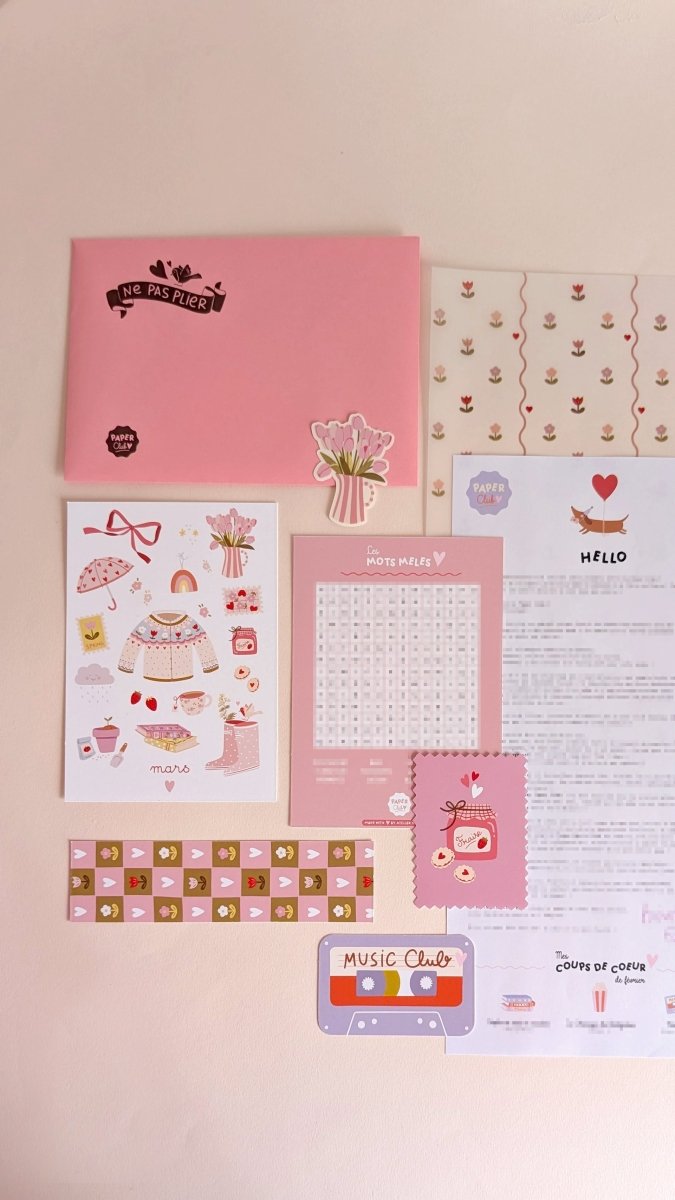 Paper Club : Mars - Atelier Vingt Huit
