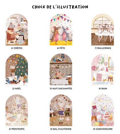 Petite Porte de souris / Fairy Door - Kaki - Atelier Vingt Huit