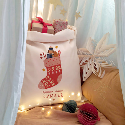 Hotte Chaussette de Noël