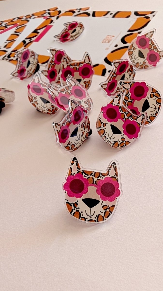 Pin's Léopard - Atelier Vingt Huit