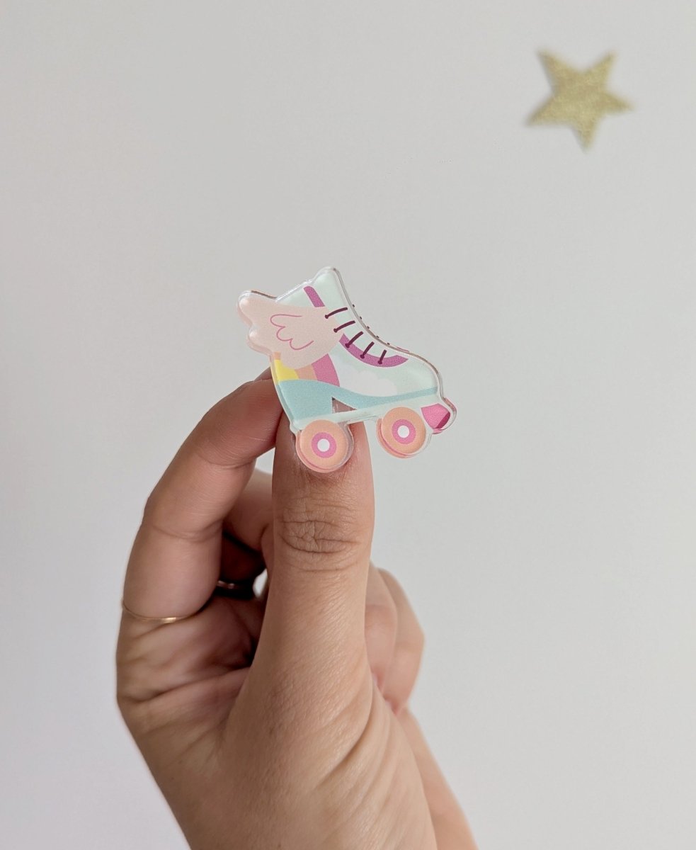 Pin's Roller Girl - Atelier Vingt Huit