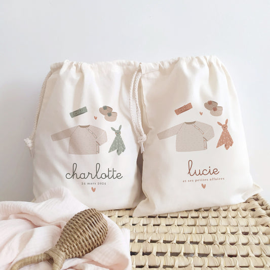 Pochon de Naissance - La tenue de bébé
