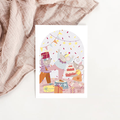 Illustration Petite Porte Magique / Fairy Door / Anniversaire