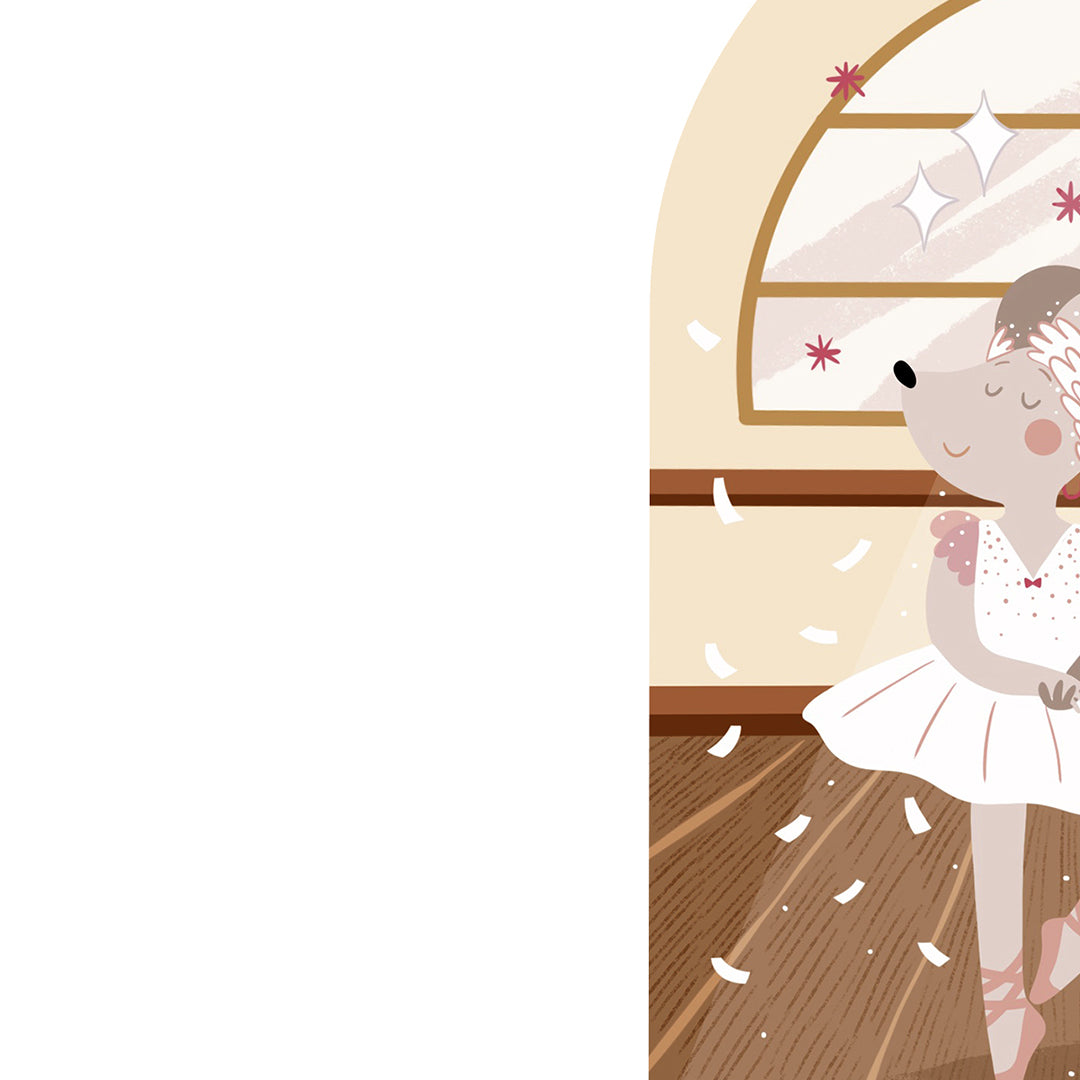 Illustration Petite Porte Magique / Fairy Door / Ballerines