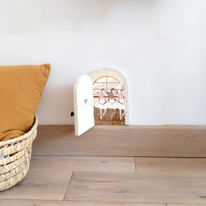 Illustration Petite Porte Magique / Fairy Door / Ballerines