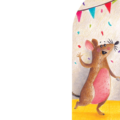 Illustration Petite Porte Magique / Fairy Door / Fête