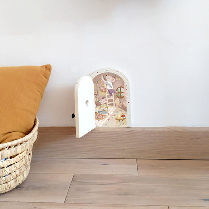 Illustration Petite Porte Magique / Fairy Door / Printemps