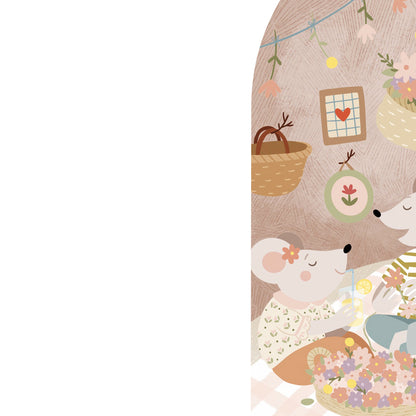 Illustration Petite Porte Magique / Fairy Door / Printemps