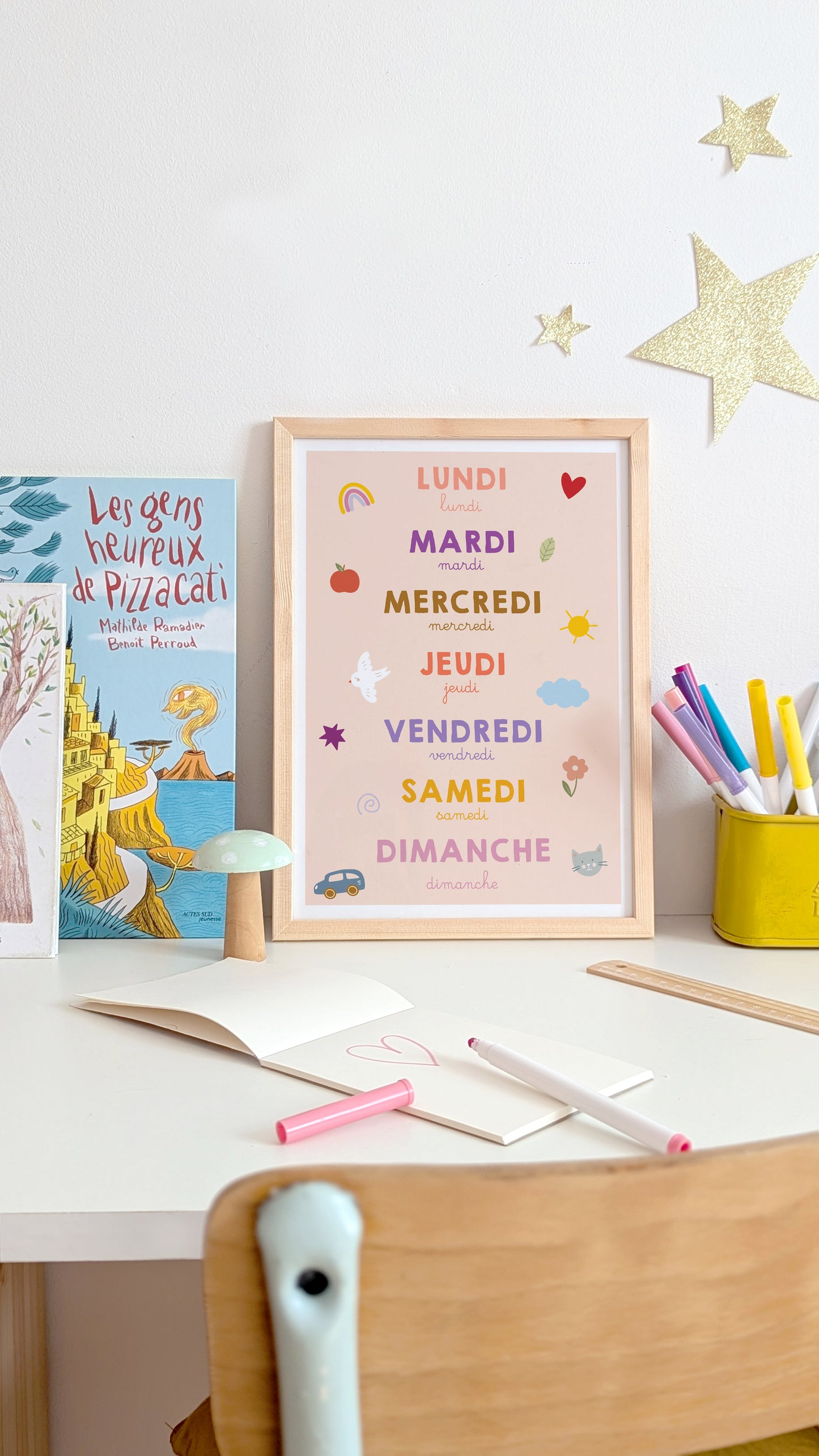 Affiche - Jours de la semaine