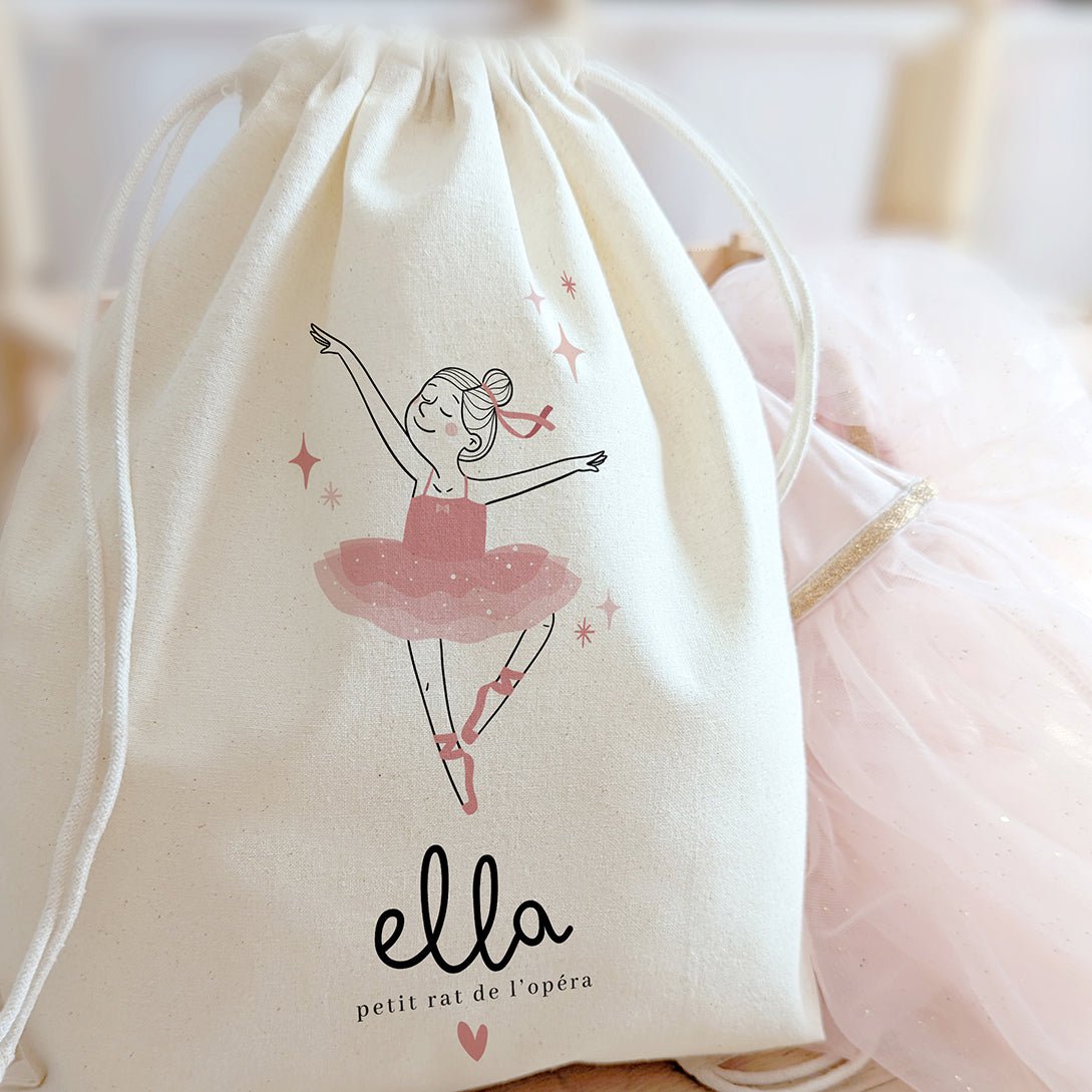Sac/Pochon Danseuse étoile - Atelier Vingt Huit
