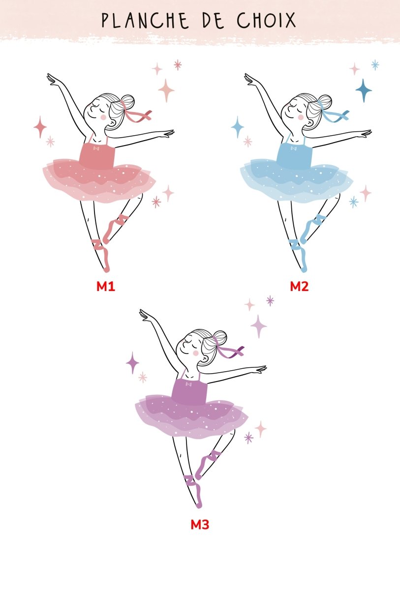 Sac/Pochon Danseuse étoile - Atelier Vingt Huit