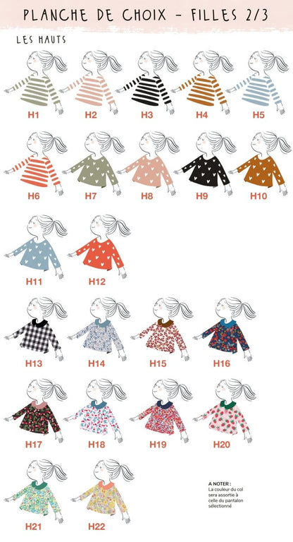 Sac/Pochon Enfant - Fille - Atelier Vingt Huit