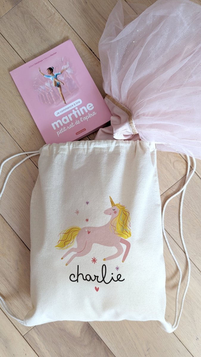 Sac/Pochon Licorne - Atelier Vingt Huit