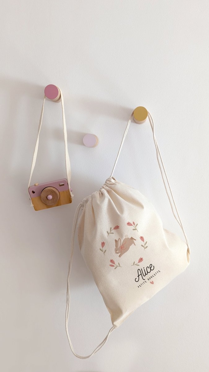 Sac/Pochon Mon petit lapin - Atelier Vingt Huit