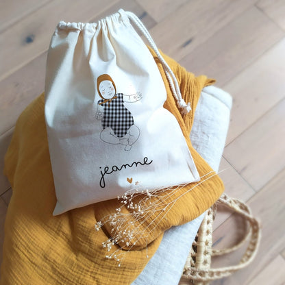 Sac/Pochon Naissance - Bébé - Atelier Vingt Huit