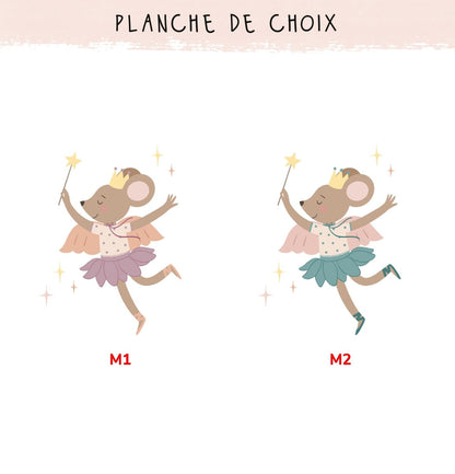 Sac/Pochon Petite souris - Atelier Vingt Huit