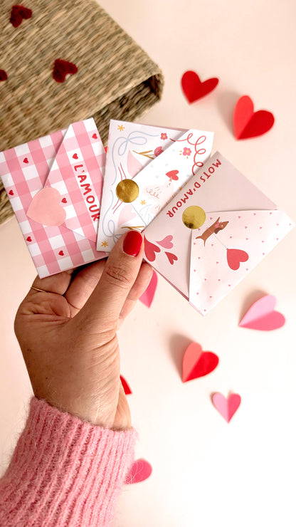 DIY - Enveloppes mots d'amour