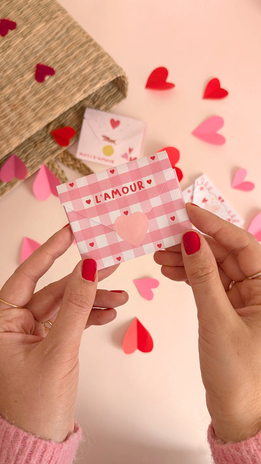 DIY - Enveloppes mots d'amour
