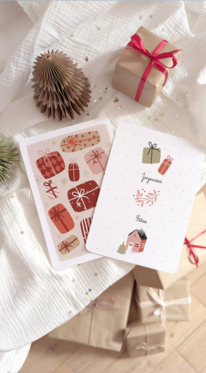 Carte Joyeuses fêtes