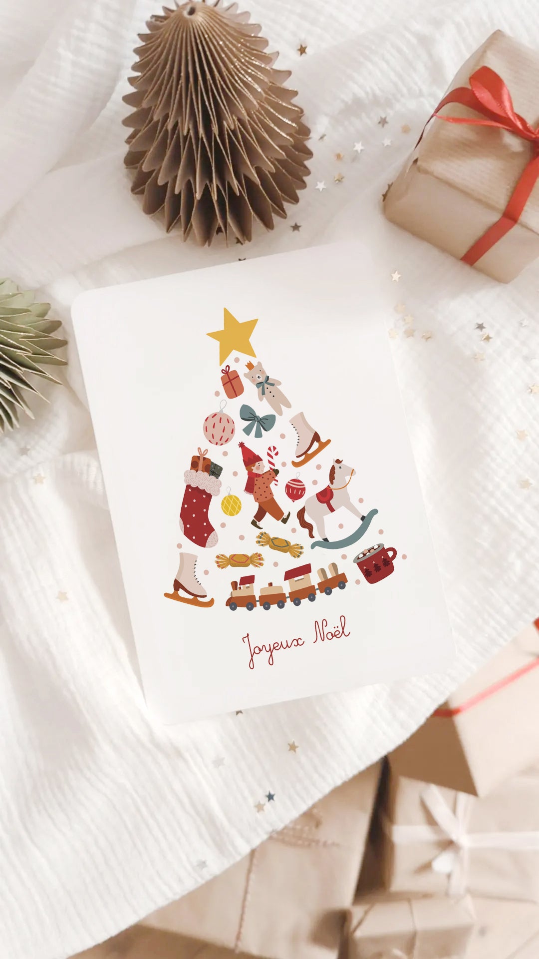 Carte Sapin de Noël