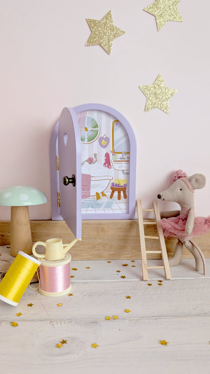 Petite Porte de souris / Fairy Door - Lilas