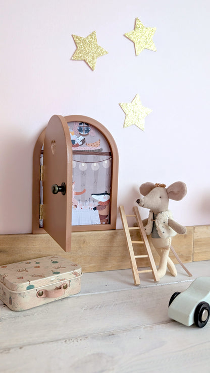 Petite Porte de souris / Fairy Door - Camel