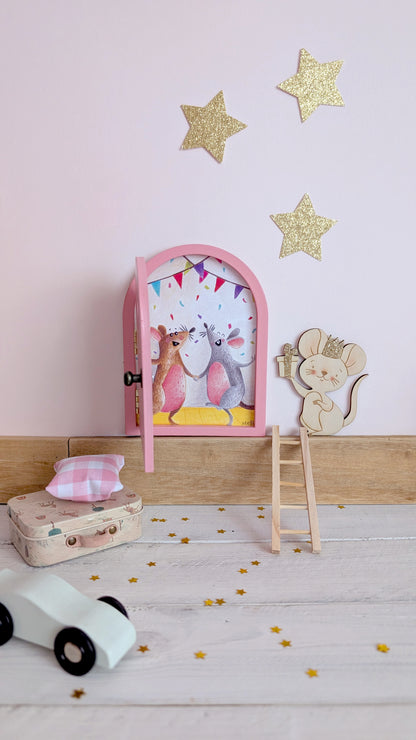 Petite Porte de souris / Fairy Door - Rose