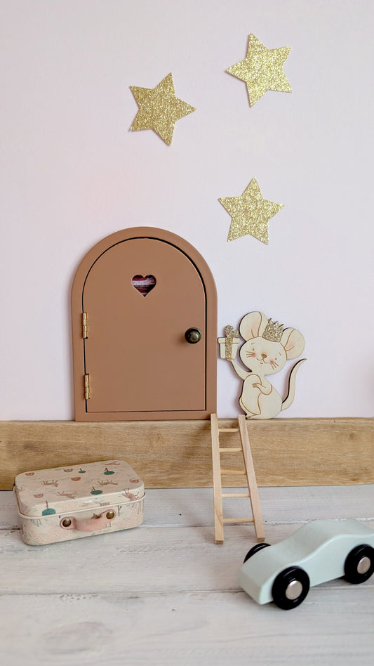 Petite Porte de souris / Fairy Door - Camel