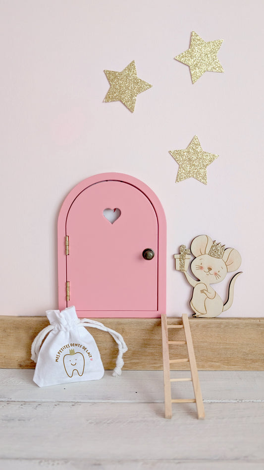 Petite Porte de souris / Fairy Door - Rose